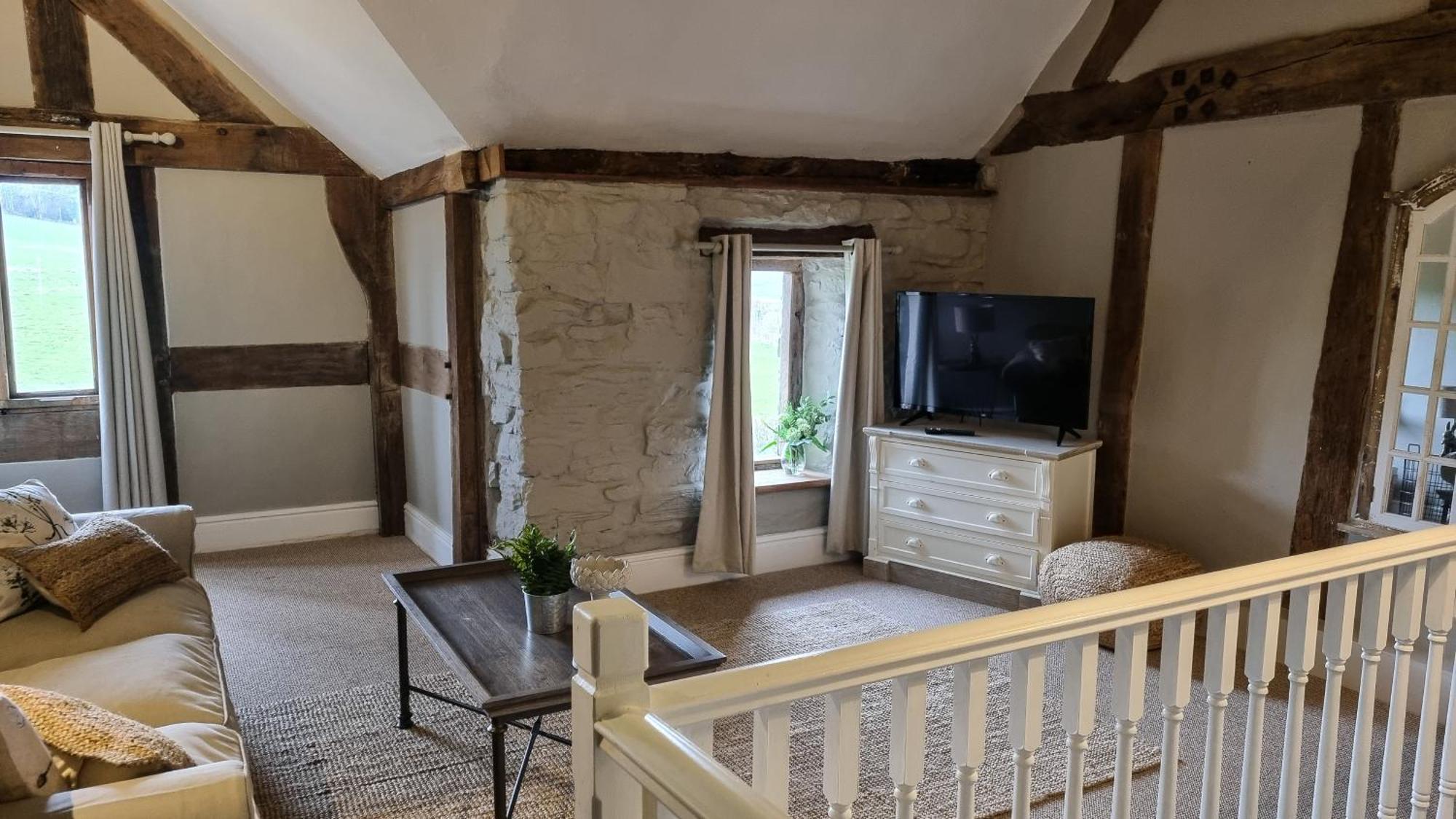 The Threshing Barn At Penrhos Court Villa Kington  Cameră foto